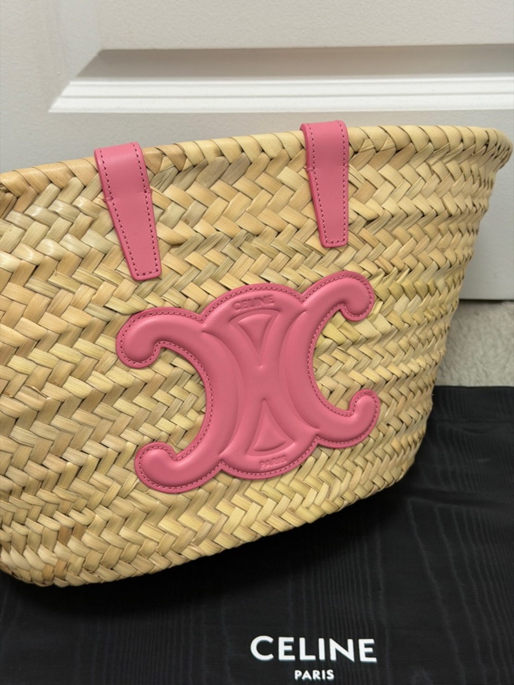 Celine Teen Classic Panier In Palm
Leaves - Picture 10 of 11